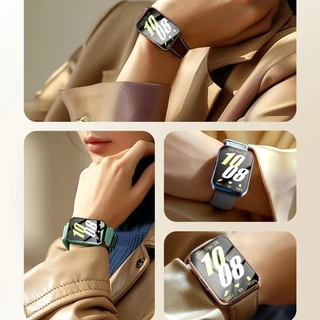 กรณี TPU สำหรับ Samsung Fit 3/Huawei Band 11 ทุกรอบป้องกันหน้าจอนุ่มฝาครอบป้องกันกรณี SmartWatch กันชนฟิล์มเชลล์สำหรับ