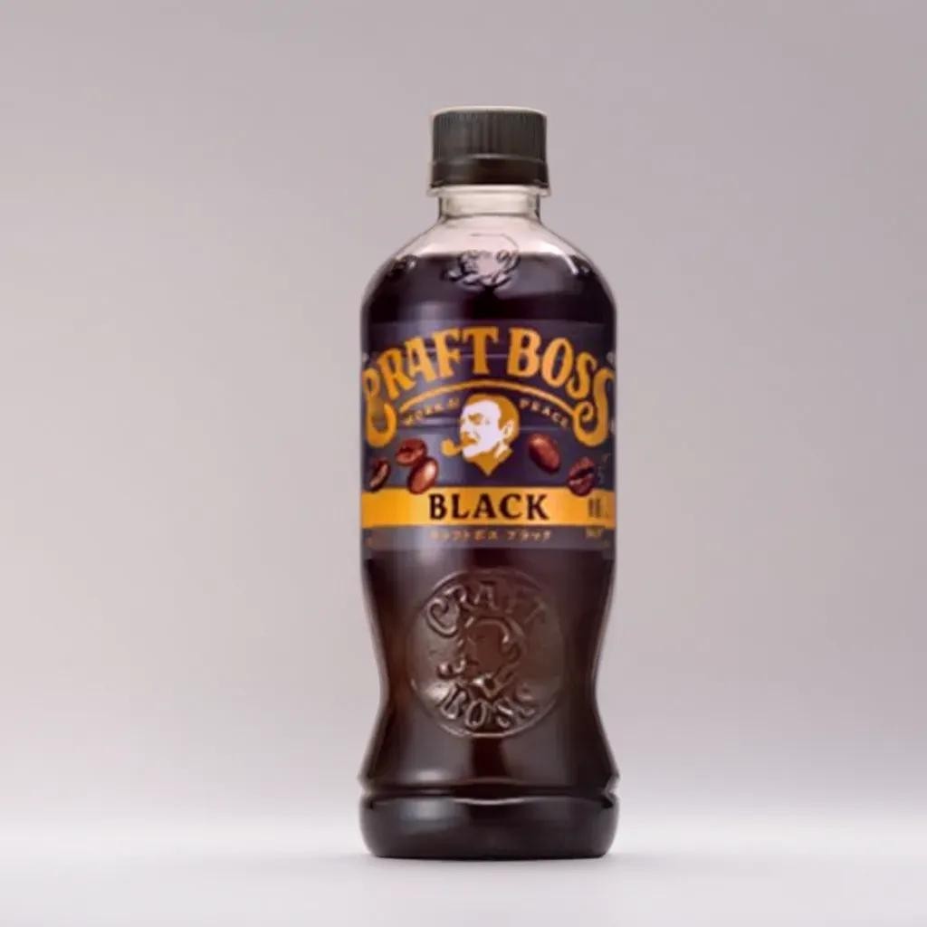 ซันโตรี่ บอส คราฟต์  (Suntory Boss Craft) กาแฟดำ สูตรไร้น้ำตาล รสชาติสดชื่น สะอาด ชุ่มฉ่ำ ขวดใหญ่ 50