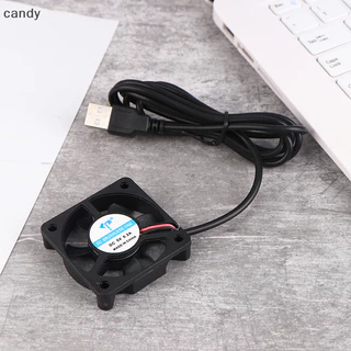 NDY 1 PC DC5010 พัดลมเงียบ 5V สาย USB มันเครื่องทําความชื้นตัวเชื่อมต่อพัดลม PC N