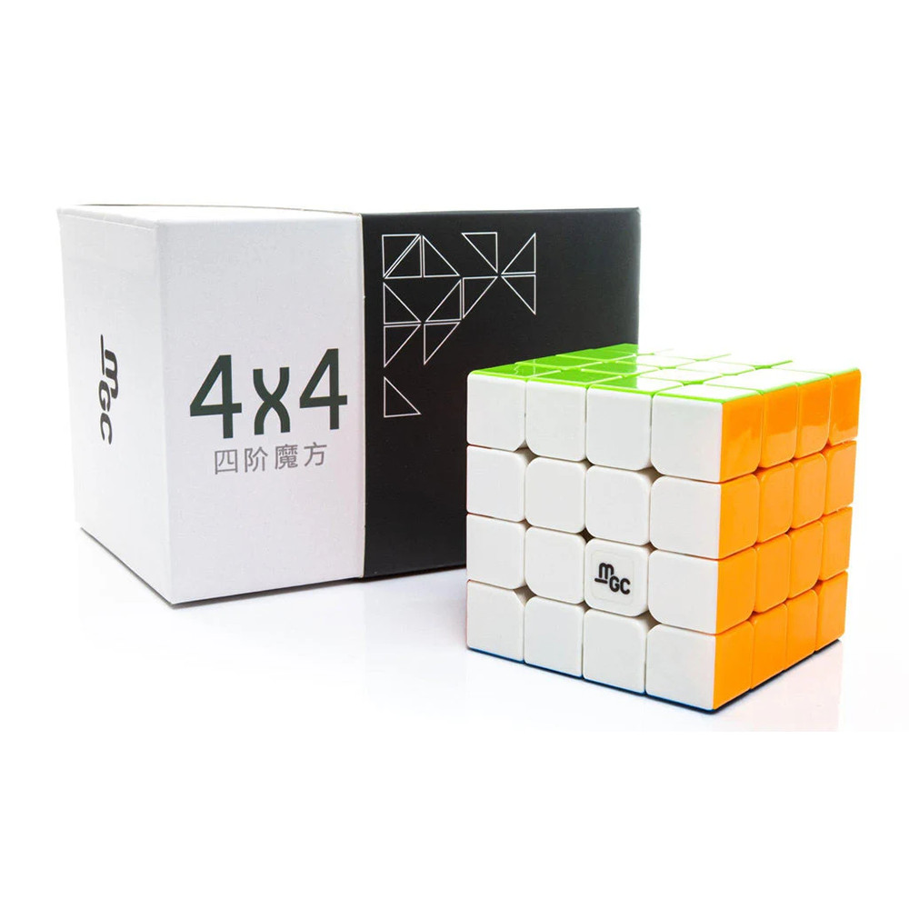 Yongjun MGC 4x4 Magnetic Cube Professional YJ MGC UV/Micro Actuator Speed Cube ปริศนา Fidget ของเล่น