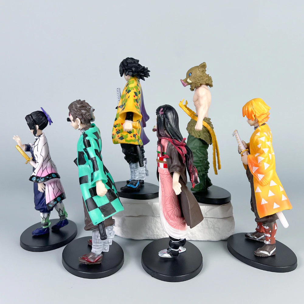 สถานที่ท้องถิ่น 15ซม.demon Slayerคอสเพลย์Nezuko ZenitsuอะนิเมะOne PieceรูปCODสต็อกคอสเพลย์Action Figureตุ๊กตาของเล่นสําหรับของขวัญเด็กคอลเลกชันเครื่องประดับรถตกแต่งบ้านตกแต่งเค้ก thumbnail 6