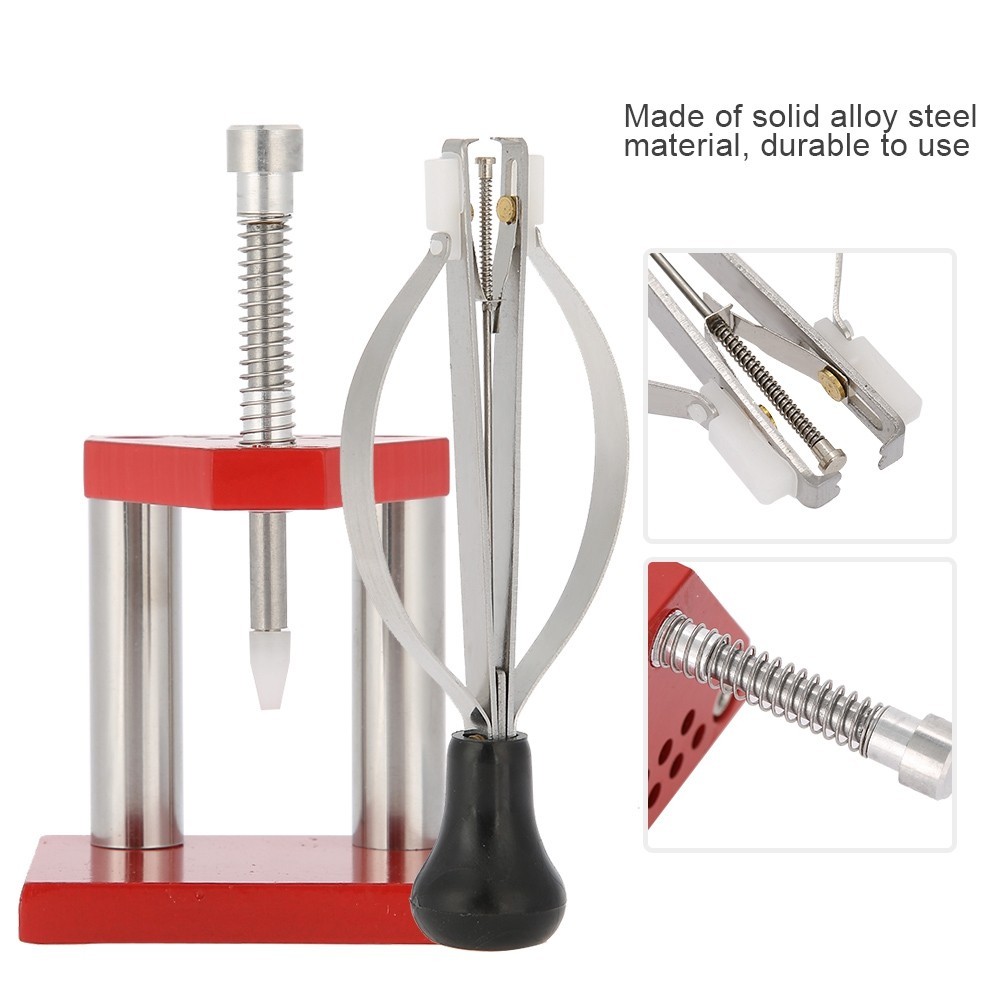 เครื่องมือนาฬิกา Hands Remover Plunger Puller โลหะผสมเหล็ก Fitter เปิดมือชุดนาฬิกาซ่อมเครื่องมือสําหรับช่างซ่อมนาฬิกานาฬิกามือถอดเครื่องมือ