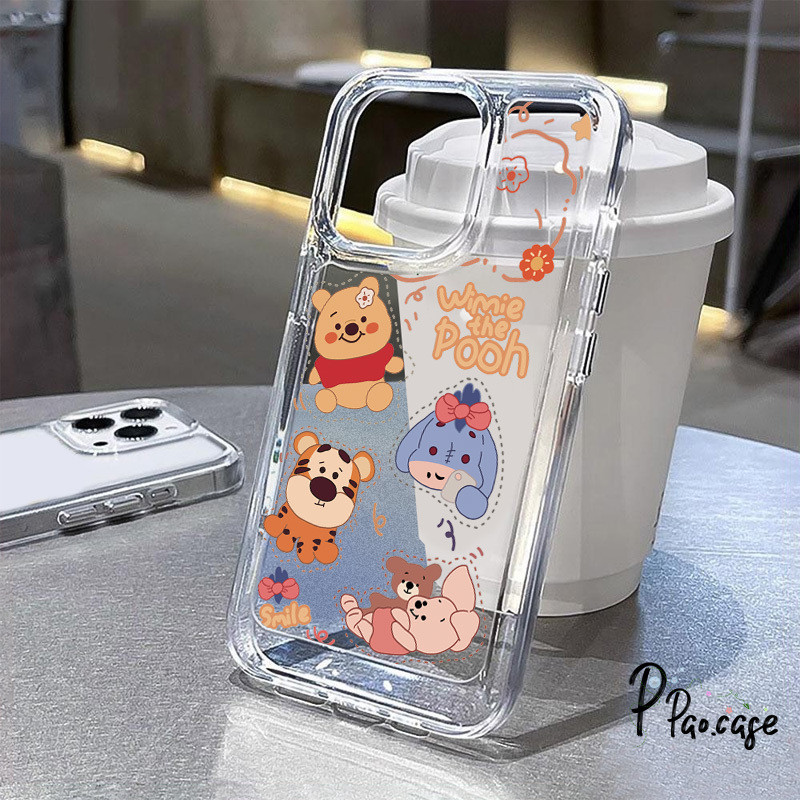 กล่องลูกหมูน่ารักน่ารัก ที่เข้ากันได้กับ IPhone 7Plus 15 13 11 X XR 14 Pro Max XS Max 15 14 7 8Plus ปกอ่อน
