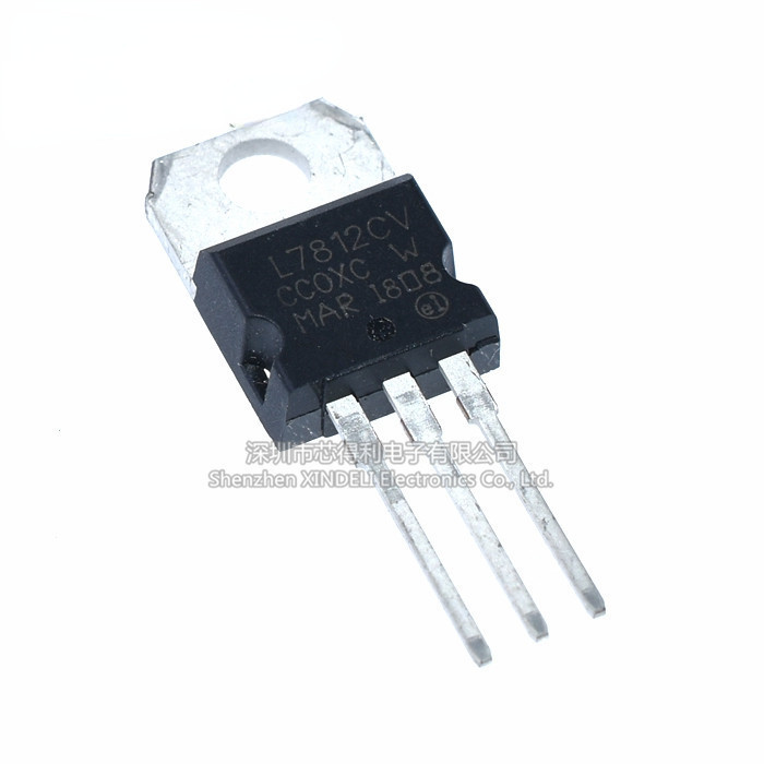 7812 L7812 L7812CV In-Line TO-220 12V Three-End Voltage Regulator Tube Chip IC ยี่ห้อใหม่พร้อมสต็อก