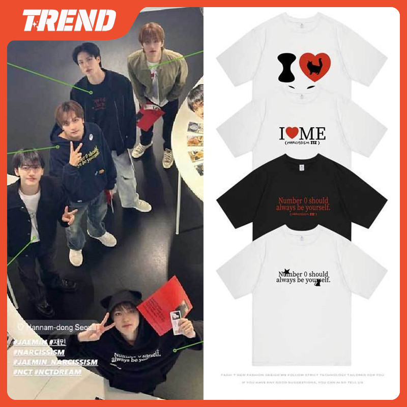 Kpop NCT DREAM JISUNG JAEMIN JANO MARK ผ้าฝ้ายเสื้อยืดขนาดใหญ่นุ่มสบายพิมพ์แขนสั้นแฟชั่นเกาหลีหลวมฤดูร้อนเสื้อลําลอง TEE