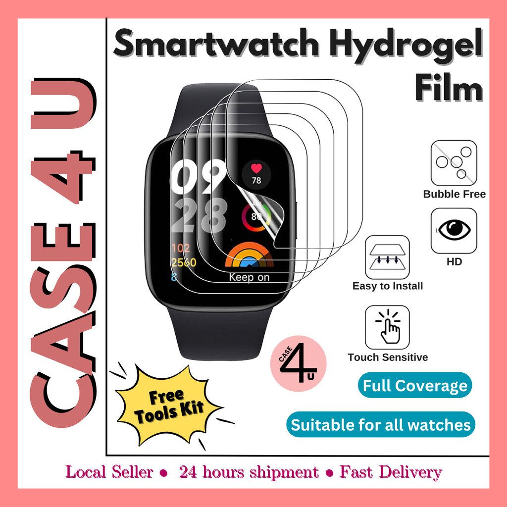 OnePlus Watch 2 3 Nord Watch ฟิล์มไฮโดรเจล ฟิล์มกันรอยหน้าจอ skrin plindung jam tangan