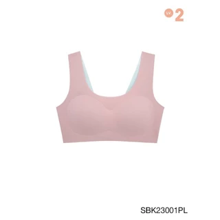 SABINA FOREVER YOUNG Soft Collection Level 2 เสื้อชั้นในไม่มีโครง รหัส SBK23001PL สีชมพูอ่อน