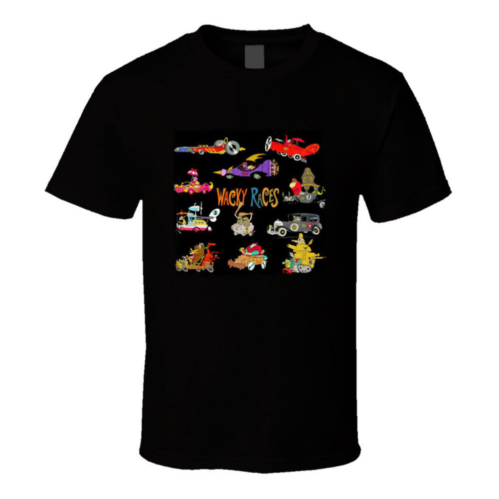 เสื้อยืด Wacky Races Vehicles