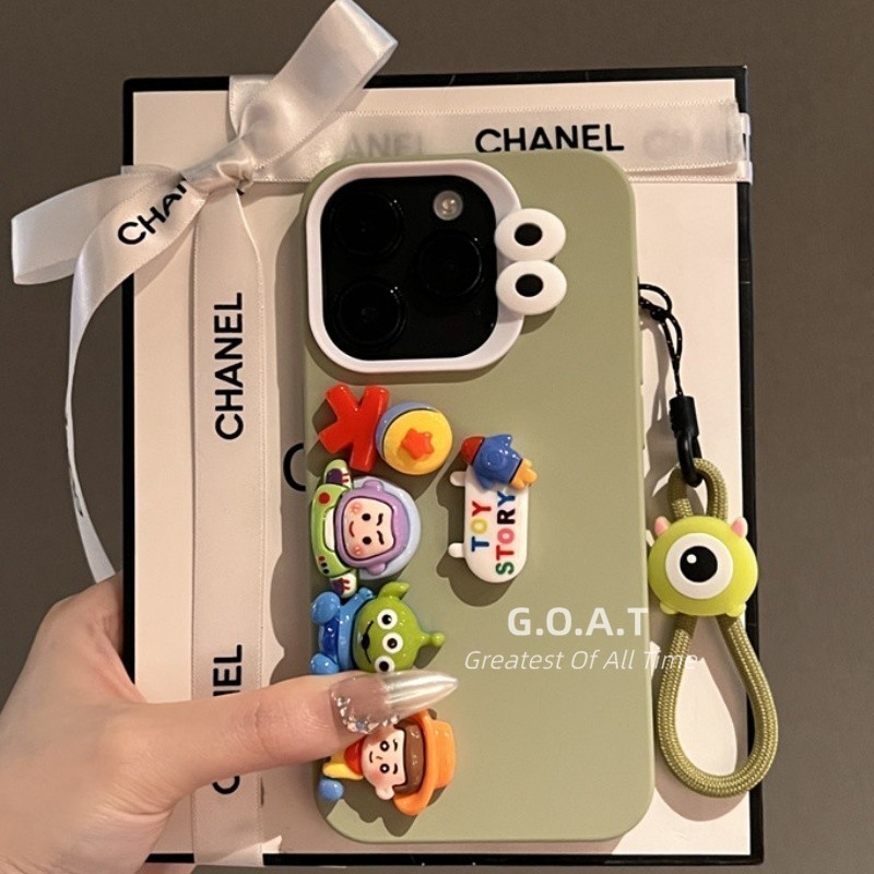Goat ปลอกหุ้มสุนัขการ์ตูนน่ารักเข้ากันได้สําหรับ iPhone 11 15 14 13 12 Pro MAX iPhone XR XS MAX เคสเคสแบบนุ่มป้องกันป้องกันการหล่นฝาหลังกรณี