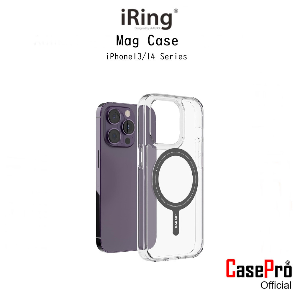 iRing Mag Case เคสใสกันกระแทกเกรดพรีเมี่ยม เคสสำหรับ iPhone13/14 Series (ของแท้100%)