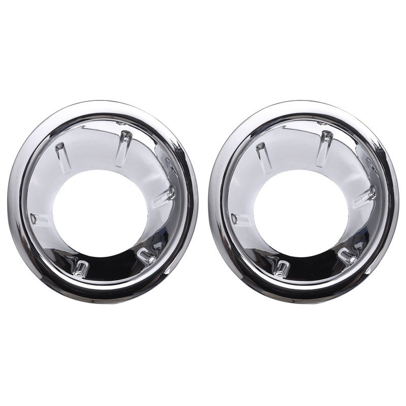 ครอบไฟตัดหมอกหน้า Abs Chrome สําหรับ Nissan Navara / Frontier D40 07-13