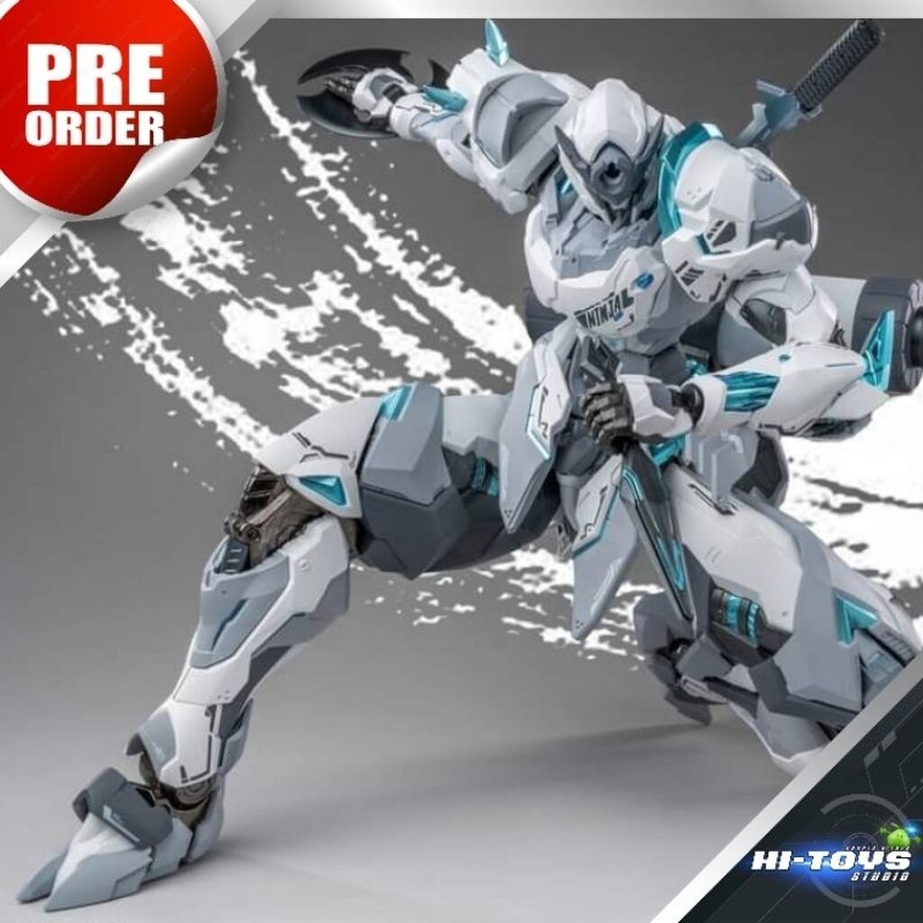 🇨🇳PRE-ORDER🇨🇳[ Cangdao ] 1/72 CD-07W Hurricane Ninja White Ghost