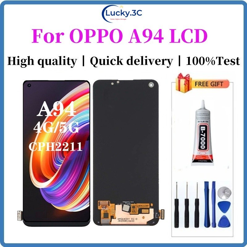 สําหรับเปลี่ยนหน้าจอสัมผัส LCD LCD OPPO A94 4G/5G CPH2211