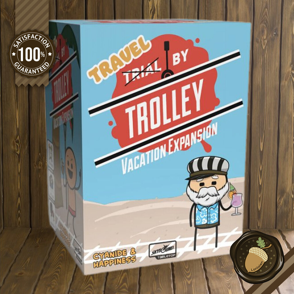 Trial by Trolley: Vacation Expansion Board Game ส่วนเสริม บอร์ดเกม