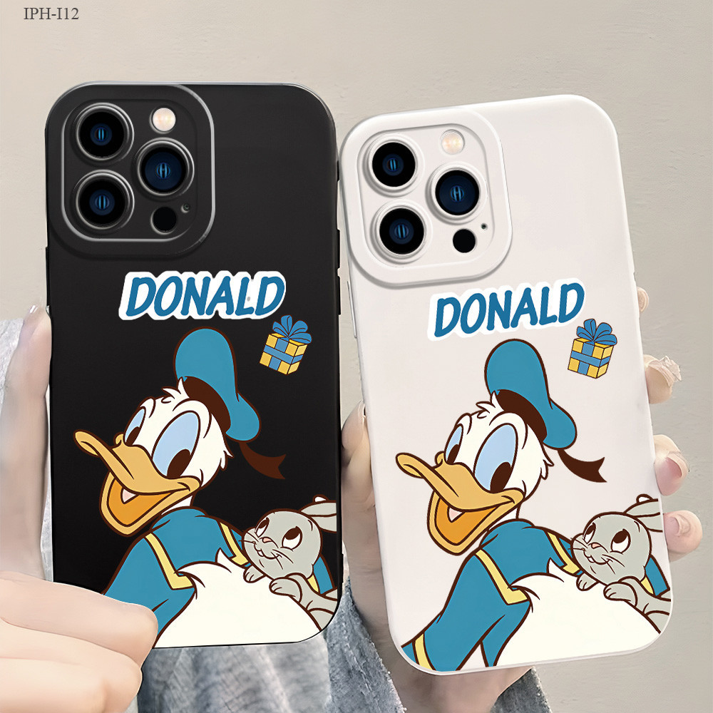 IPhone 16 15 14 13 12 11 8 7 X XS XR SE Plus Pro Max 2020 2022 เข้ากันได้ เคสไอโฟน สำหรับ Donald Duck เคส เคสโทรศัพท์