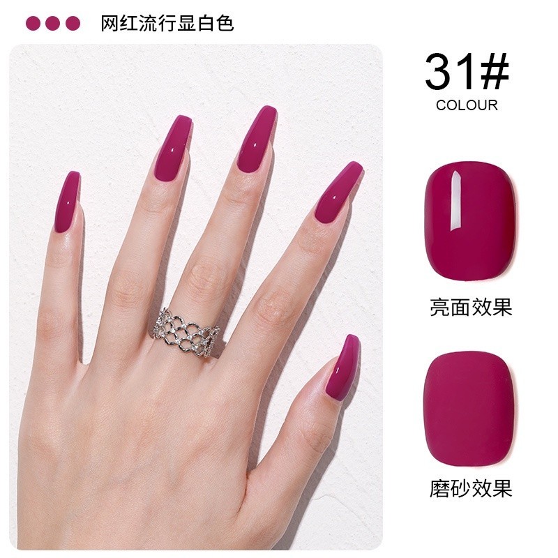 สีเจล สีทาเล็บเจล NEW AS ชุดที่ 1 ( รหัส 31-60 ) ขวดใหม่ สไตล์เกาหลี 15ml พร้อมส่ง! - รูปที่ 3