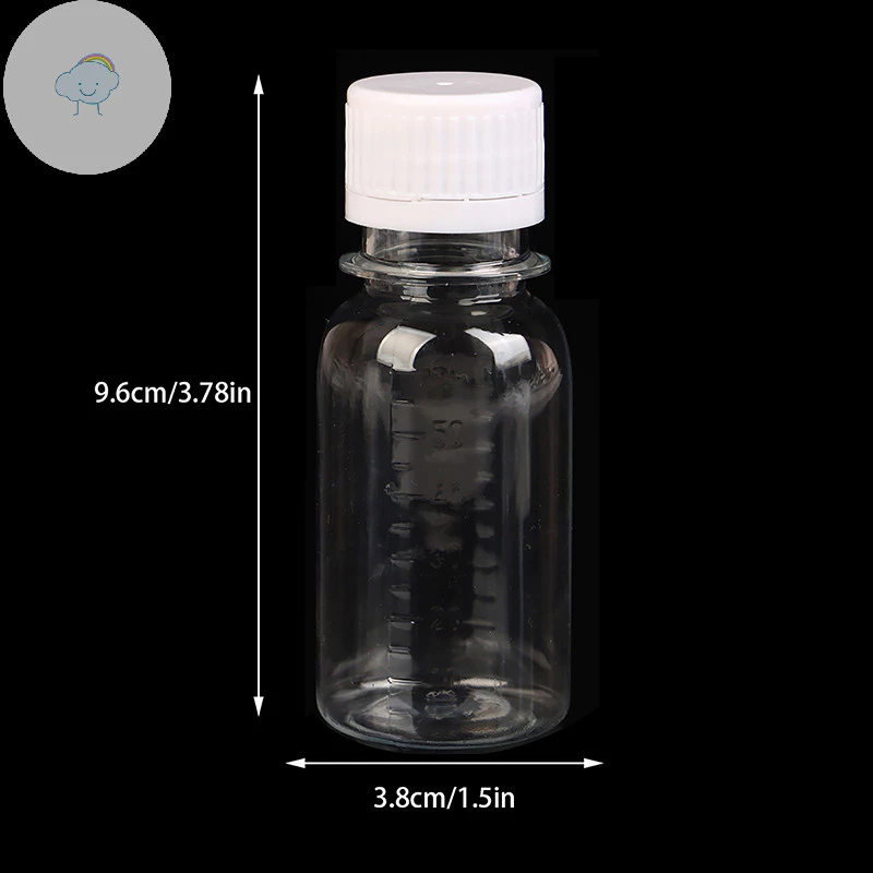 TWOE ขวดพลาสติก 60ML สำหรับใส่เครื่องดื่ม 5 ชิ้น thumbnail 9