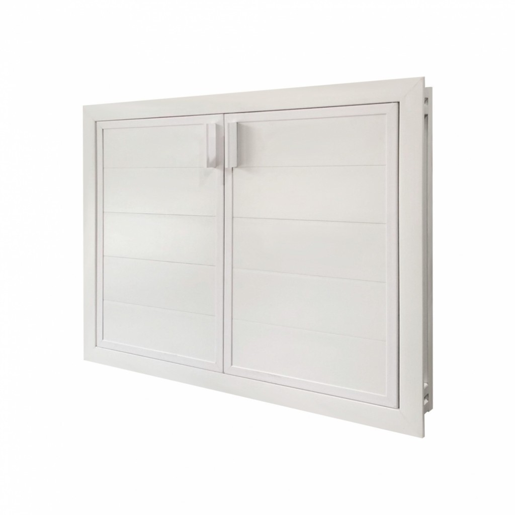 Changdee CLOSE บานซิงค์คู่ CUSSO ขนาด 85x65 cm. สีขาว สินค้าดีมีคุณภาพ*