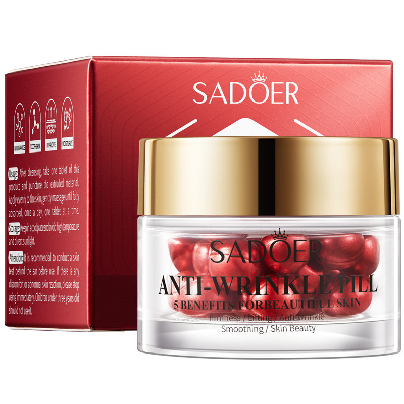 Rorec SADOER น้ํามันหอมระเหยต่อต้านริ้วรอย Lifting Firmness Smoothing Skin Beauty (0.5ml x 30pcs)