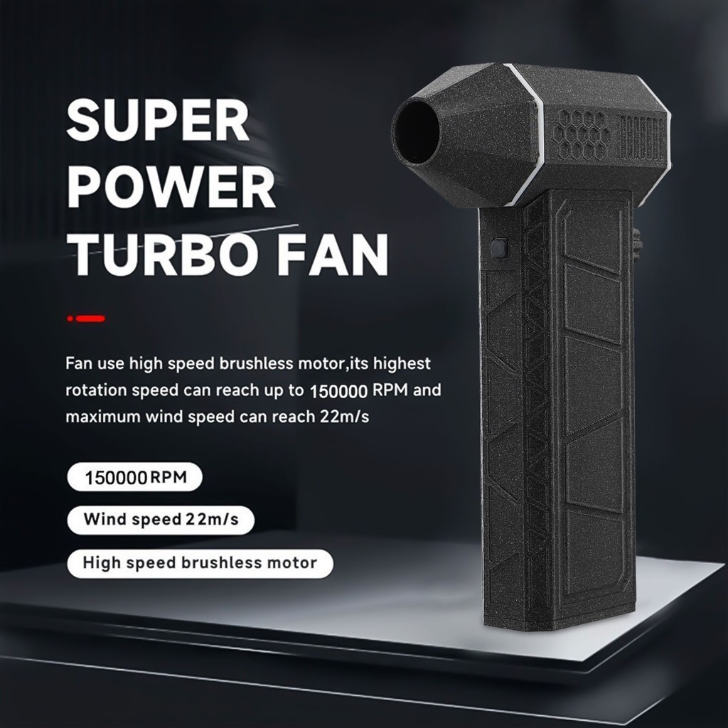 เครื่องเป่าเจ็ท 150000 เครื่องเป่าลมไฟฟ้า RPM Jet Fan Super Jet