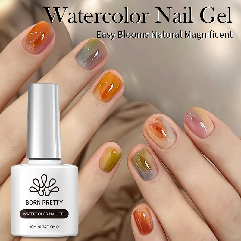 Born Pretty สีน้ําเล็บเจลใส Uv Led Nail Art วานิชฟังก์ชั่นเจล 10ml