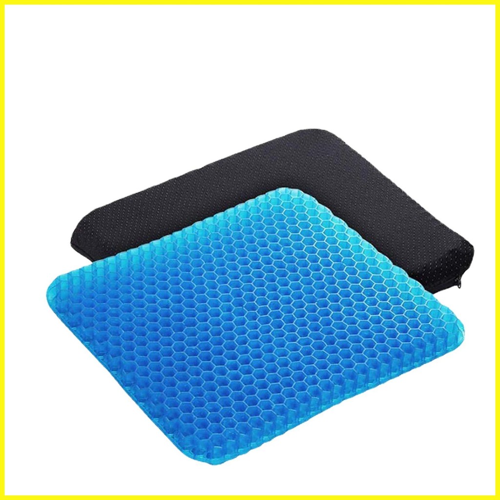 แผ่นเจลสําหรับรถที่นั่งรังผึ้ง Cooling Pad โต๊ะเก้าอี้รถที่นั่งสนับสนุนเจลเบาะเก้าอี้สําหรับยานพาหนะ