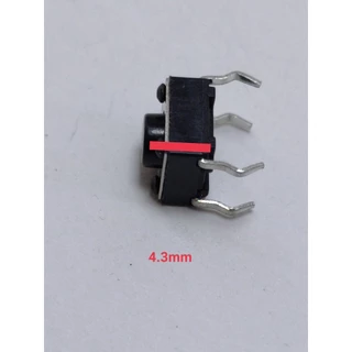 50ชิ้น ไมโครสวิทซ์ tact switch สวิทซ์ปุ่มกด ขนาด 6x6x4.3mm. , 6x6x5mm. และ 6x6x6mm.