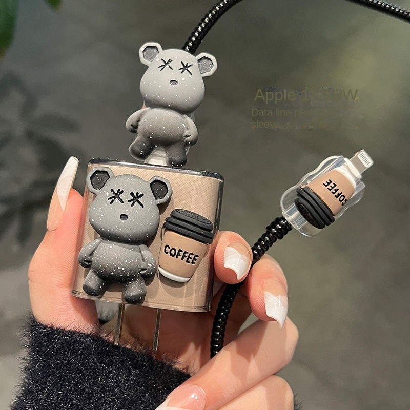 ปลอกป้องกันสายเคเบิล ใช้ได้กับ iPhone 15/14/13mini/12promax/11/iPad Charger Apple 20W Original Charg