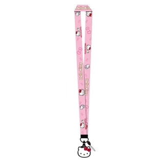 Key Badge Lanyard Kawaii Cinnamoroll Melody ID บัตรเครดิต Pass สายคล้องคอเชือกแขวนความปลอดภัยเชื่อมต่อ PieceKey อุปกรณ์เสริม