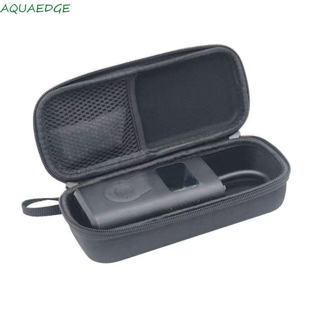 Aquaedge กล่องเก็บของเติมลมรถยนต์, กระเป๋าพกพา EVA แบบแข็ง Mijia กล่องสมบัติพอง, กล่องป้องกันไฟฟ้าแรงดันสูงปั๊มเป่าลมสําหรับเครื่องเติมลมรถยนต์ Mijia