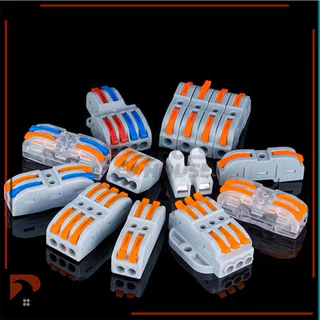 (พร้อมส่ง) D2-2 D3-3 D2-4 ข้อต่อสายไฟ เต๋าต่อสาย