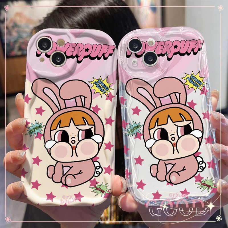 🔥GOOD🔥ส่งจากไทย เคสโทรศัพท์มือถือนิ่ม สเตอริโอ crybaby เคสไอโฟน กันกระแทก IPhone 15 14 13 12 11 Promax 7 8Plus X/XSMax