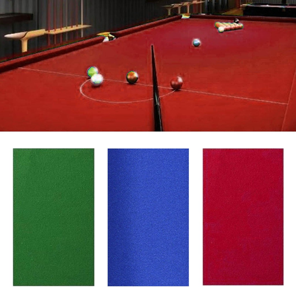 [unjitsh ] Worsted Billiard Pool Table Cloth Game Snooker Accessories Hotel