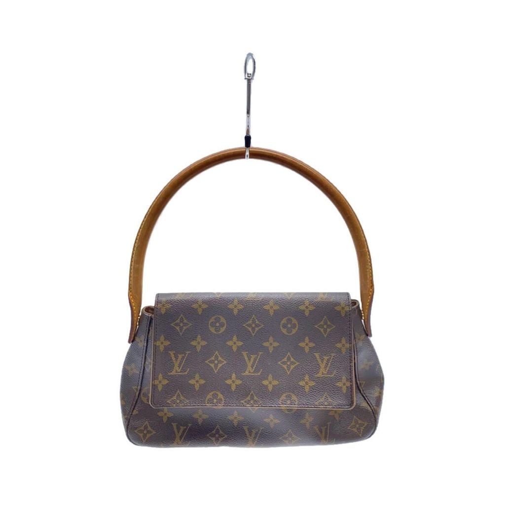 LOUIS VUITTON Handbag Monogram Looping Canvas Brown PVC Direct from Japan Secondhand 2335792134793