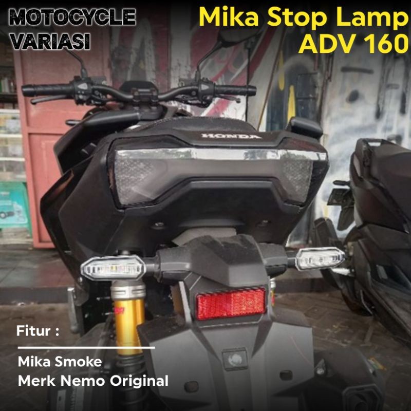 Mika Stoplamp รถมอเตอร์ไซด์ ADV 160 ADV 150 Nemo Mika ควัน ADV 160 Nemo Mika ไฟท้าย ADV 160