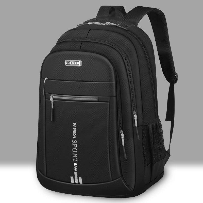 กระเป๋าเป้สีดำผู้ชาย แฟชั่น Backpack รุ่น M45กระเป๋าเป้