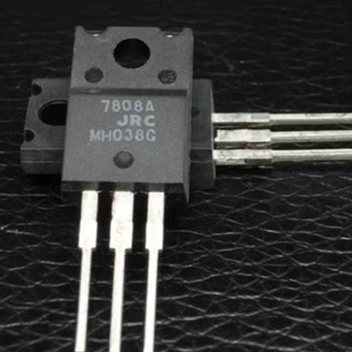 JRC7808A NJM7808FA + 8V หลอดควบคุมแรงดันไฟฟ้าสามปลาย TO-220F
