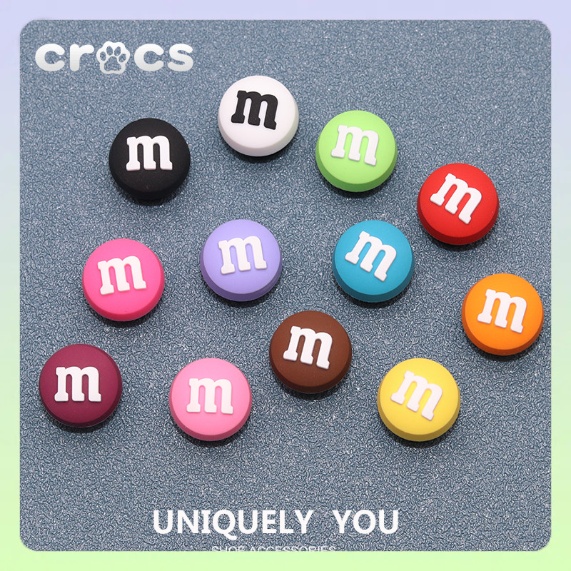 jibbitz crocs Colored M bean crocs jibbitz jibbitz crocs เกาหลี jibbitz set jibbitz crocs ของแทั