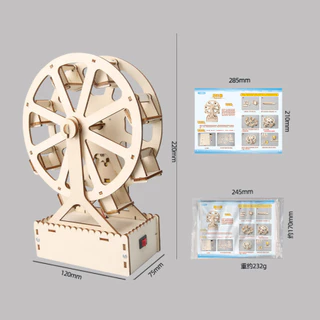 STEM Toy ของเล่นวิทยาศาสตร์ ของเล่นไม้ DIY ของเล่นเพื่อการศึกษา STEM Education V92 🚚ส่งจากไทย