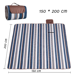 เสื่อปิกนิคพับได้ เสื่อพกพา สำหรับแคมป์ปิ้ง ขนาด 150x200 cm พร้อมส่งจากรังสิตจ้า