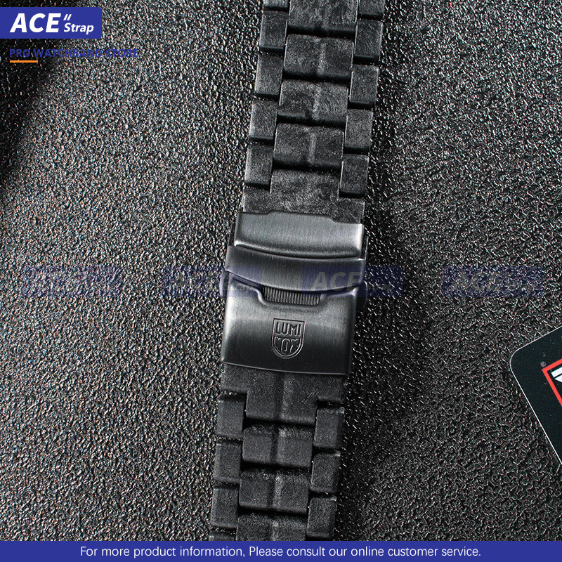 เหมาะสำหรับสายนาฬิกา LUMINOX คาร์บอนไฟเบอร์ 22mm 23mm