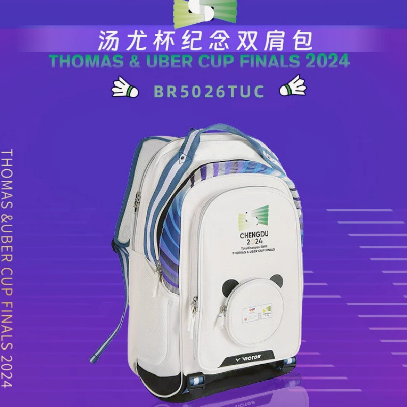 กระเป๋าแบดมินตัน Victor BR5026TUC 2024 กระเป๋าเป้ที่ระลึก Thomas and Uber Cup