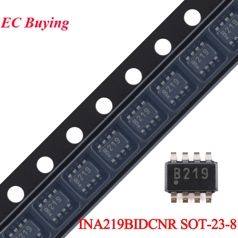 INA219 INA219BIDCNR B219 SOT-23-8 Zero-drift Bidirectional Current/Power Monitor ชิป IC