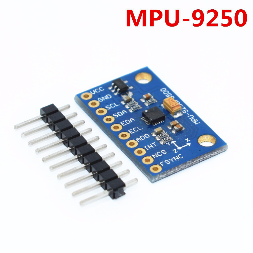 Spi IIC/I2C GY-9250 MPU 9250 MPU-9250 ทัศนคติ 9 แกน + Geyro + ตัวเร่ง + ตัวเร่ง + แม่เหล็กเซนเซอร์โม