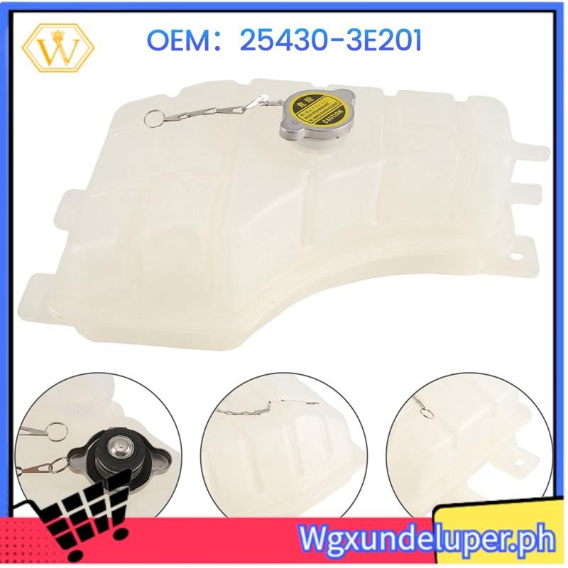 W25430-3E201 ถังอ่างเก็บน้ําน้ําหล่อเย็นพร้อมฝาปิดสําหรับ Kia Sorento 3.5L 2003-2006 อะไหล่ 254303E2