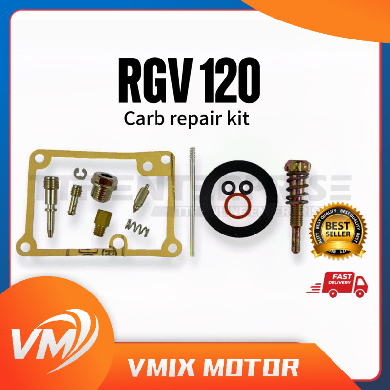 SUZUKI RGV120 CARB REPAIR KIT (A) KARBURETOR KIT SET STANDANRD RGV 120 RGV-120