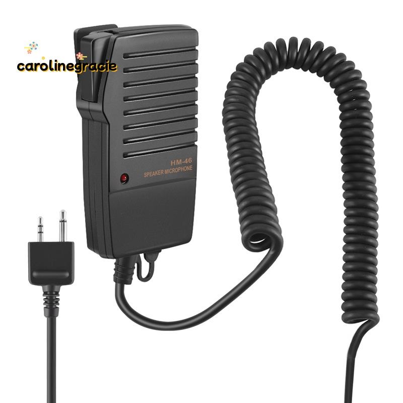 ไมโครโฟนลําโพงมือถือสําหรับ Icom Ic-V8 V85 V82 Ic- T8A 2At W32A E90 วิทยุ