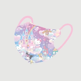 บรรจุภัณฑ์อิสระ 3D หน้ากากเด็ก 50 ชิ้น Sanrio Melody Cinnamoroll KT หน้ากากเด็ก 3-12age นักเรียนการ์ตูนหน้ากากของเล่น Store