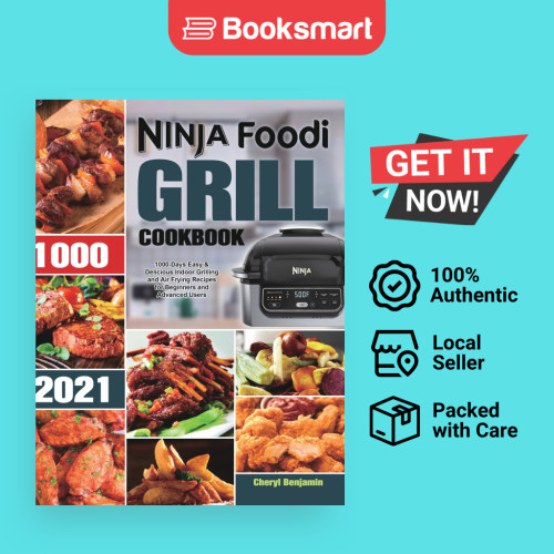 Ninja Foodi Grill Cookbook 2021 - ฮาร์ดแบ็ค - อังกฤษ - 9781801210843