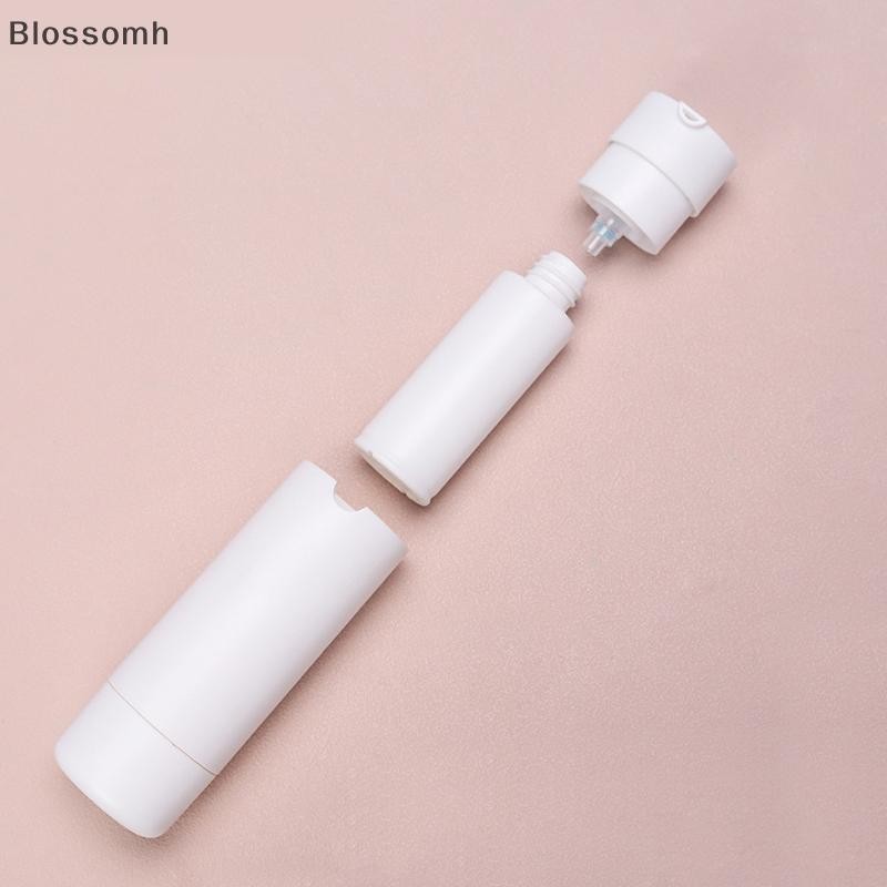 Blossomh 25ml/45ml ขวดอิมัลชันสูญญากาศแบบหมุนเปล่าเปลี่ยนได้ด้านใน Liner Airless ขวดโลชั่นคอนเทนเนอร์เครื่องสําอางใหม่